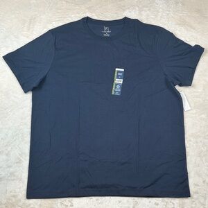 George Dark Blue Short Sleeve Tee - Undershirt - Moisture Wicking - Lightweight